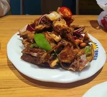 Spicy Chicken Frame Salad