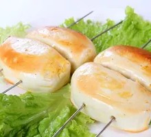 Steamed bun slices