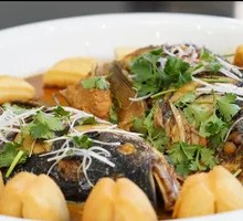 Stewed Fish Head with Sauce