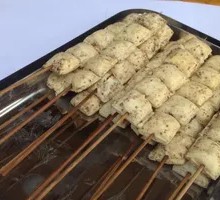 Fried Tofu Skewers