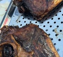 Roasted Lamb Head