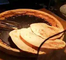 Fresh Meat and King Oyster Mushroom Flatbread