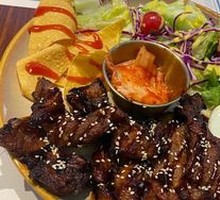 Charcoal-Grilled Pork Chop