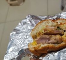 Double Grilled Chicken Burger
