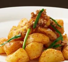 Leek and Small Potato Stir-fry