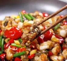 Spicy Frog Legs in Dry Pot