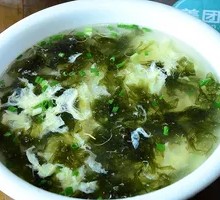 Seaweed and Egg Soup