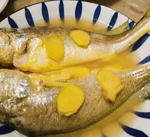 Steamed Deep-Sea Yellow Croaker