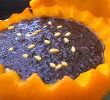 Pumpkin Sticky Rice