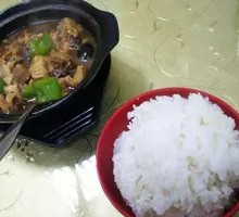 Stewed Chicken with Rice
