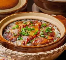 Cured Meat Double Delight Clay Pot Rice