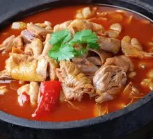 Fatty Intestine Chicken Stew