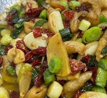 Spicy Pork Intestines Stir-fry