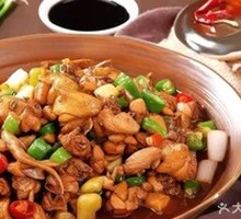 Cabbage Oil Stir-Fried Chicken