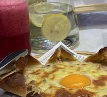 奶油蘑菇培根可丽饼