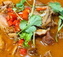 Fresh Chili Pig Intestine Chicken