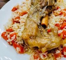 Lamb Leg Rice