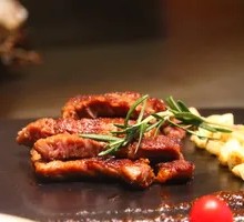 Flame Black Pepper Ribeye Steak