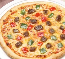 Milan-style Beef Pizza