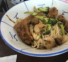 Shrimp and Eel Stir-fry