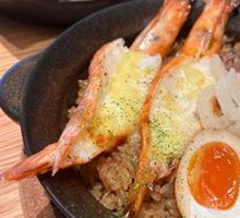 Soul Beef Rice Bowl with Cheese Shrimp
