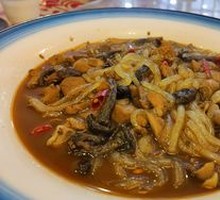 Chicken Stewed with Mushrooms