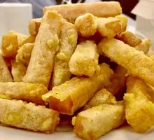 Salted Egg Yolk Baked Pumpkin