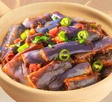 Minced Pork with Eggplant Stew