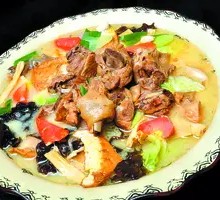 Braised Chicken Noodles