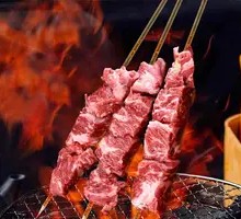 Steel Skewer Beef Rib Strips