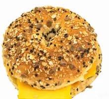 Thick Egg and Cheese Multigrain Bagel