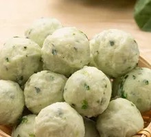 Scallion Fish Balls