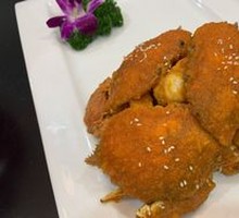 Egg Yolk Baked Crab