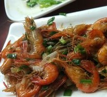 Boiled Shrimp in Salt Water