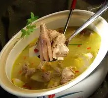 Salty Chicken Soup