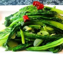 Stir-fried Oil-mustard Greens