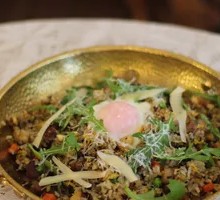 Black Truffle Mei Cai Mushroom Beef Fried Rice