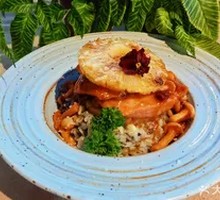 Secret Recipe Pineapple Pork Neck Rice