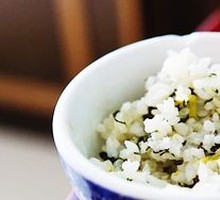 Salted Pork and Vegetable Rice