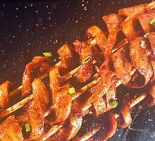 Grilled Wheat Gluten Skewers