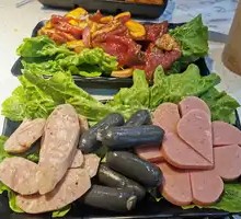 Grilled Sausage Trio