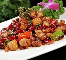 Spicy Chicken Stir-fried with Chili