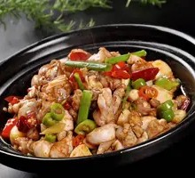 Frog and Chicken Stew