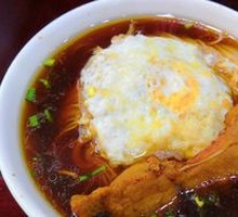 Pork Cutlet and Fish Noodles