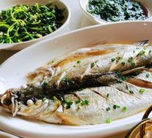 Steamed White Fish