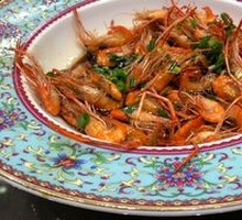 Scallion Oil Shrimp