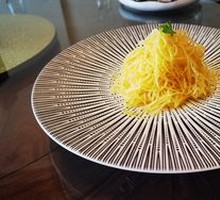 Cold-Mixed Golden Squash Strips