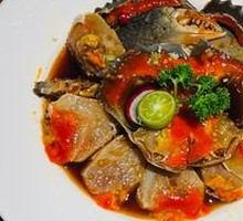Marinated Green Crab