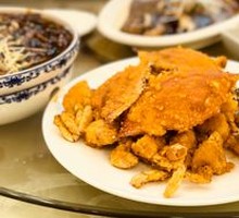 Hair Crab with Rice Noodles