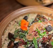 Truffle Cream Mushroom Risotto
